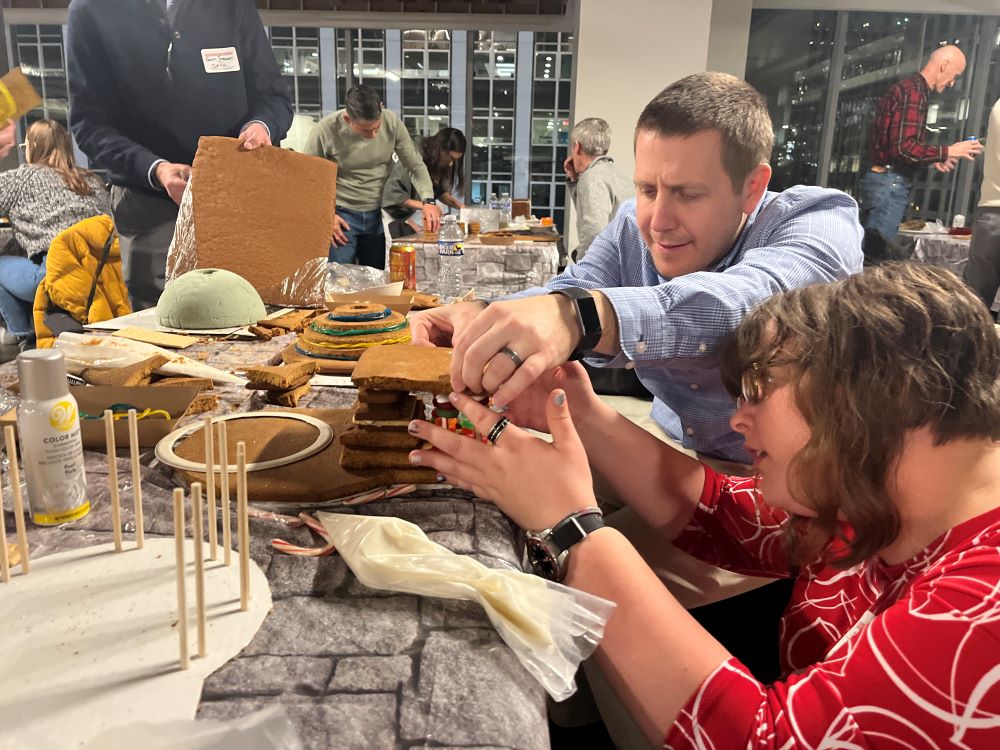 TheSKAGroup1's tweet photo. We swapped concrete columns for candy canes, building the “Peppermintheon” at #Gingertown DC 2024. Themed "Rome Sweet Rome," this year’s master plan was inspired by the grandeur of #AncientRome, with gingerbread structures taking cues from iconic Roman architecture.

➡️View more photos: https://t.co/K1cacZGV3D

Our “Peppermintheon” stood proudly among other candy creations, showcasing the #EngineeringIngenuity of our team of “engineering elves.”  But Gingertown structures are not just eye candy—they bring joy to the community. This whimsical tradition supports local #charities, with this year’s proceeds benefiting @ChildrensNatl , @cohdc , @StElizabethsMC , @SOME_DC , and the @wendtcenter .

Since its founding in 2006 by David M. Schwarz Architects, Gingertown has united architects, engineers, and builders from across the DC area to construct an entire town out of gingerbread and other sweet treats. David M. Schwarz Architects, an outstanding architectural firm with whom SK&A has partnered on numerous projects, develops a new master plan each year for a candy-coated town.

We’re delighted to have been part of this festive event and to support the meaningful work of Gingertown’s organizers and beneficiaries. The holidays are a time for giving, and community-impact initiatives remind us of the importance of building joy, one gingerbread structure at a time.

Happy Holidays from SK&A!

#HappyHolidays #Gingertown2024 #CommunityGiving #SKAStructuralEngineers #BuildingJoy #CandyCreations #RomeSweetRome #EngineeringElves #HolidayTraditions #SupportingLocalCharities #ArchitecturalIngenuity #SeasonOfGiving #StructuralEngineering #SweetStructures #CommunityImpact #MakingADifference #HolidayCheer #BuildingCommunity #CreativeDesign #EdibleEngineering

Shout out to our SK&A Structural Engineers Team Members who constructed this Edible Engineering Marvel: Scott Stewart, PE, SE, Monika Crandall, Ammar Motorwala, PE, David Stringer, PE, Maurice O'Connor, PE, Megan Dulmaine, and Michael Muir.
