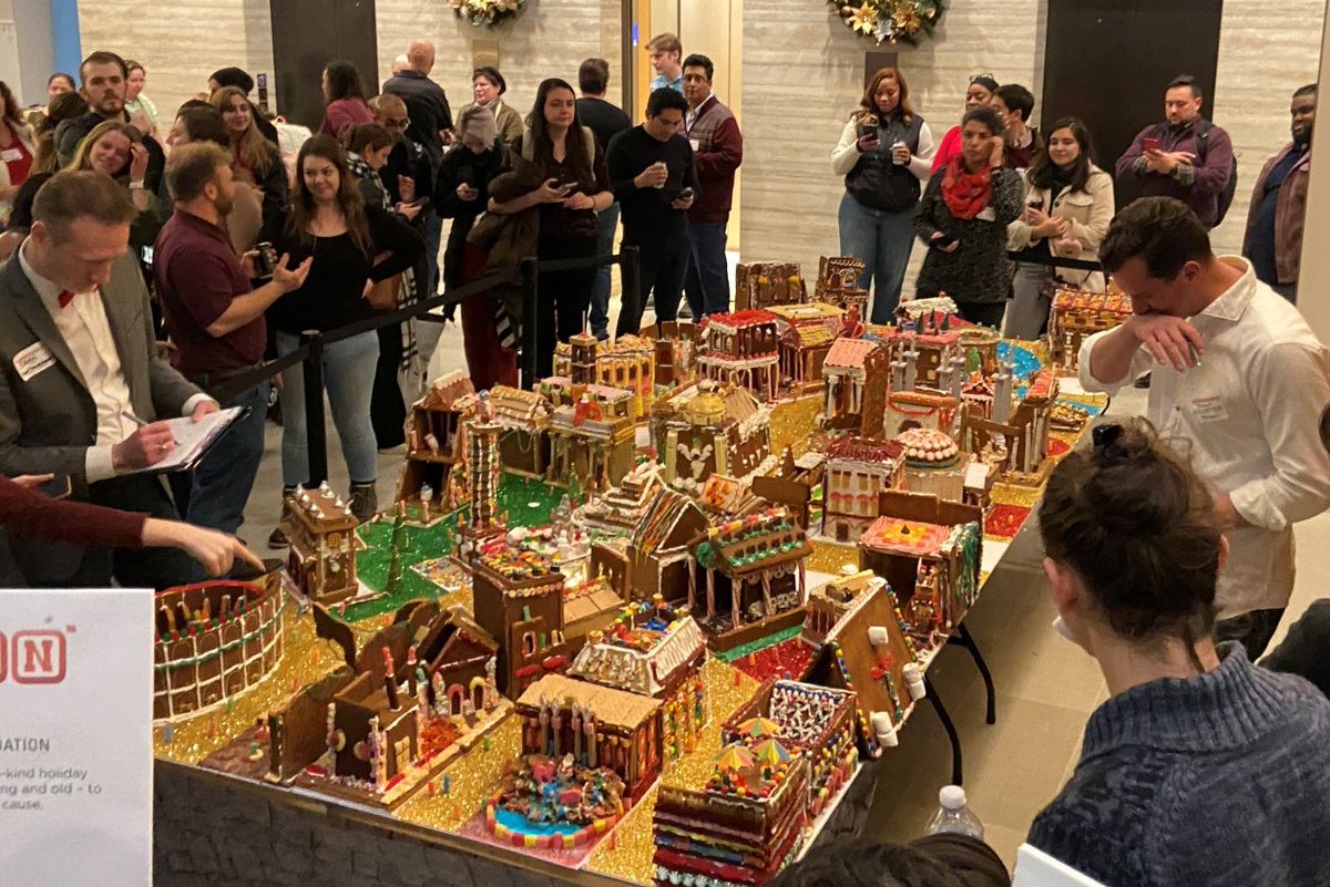 TheSKAGroup1's tweet photo. We swapped concrete columns for candy canes, building the “Peppermintheon” at #Gingertown DC 2024. Themed "Rome Sweet Rome," this year’s master plan was inspired by the grandeur of #AncientRome, with gingerbread structures taking cues from iconic Roman architecture.

➡️View more photos: https://t.co/K1cacZGV3D

Our “Peppermintheon” stood proudly among other candy creations, showcasing the #EngineeringIngenuity of our team of “engineering elves.”  But Gingertown structures are not just eye candy—they bring joy to the community. This whimsical tradition supports local #charities, with this year’s proceeds benefiting @ChildrensNatl , @cohdc , @StElizabethsMC , @SOME_DC , and the @wendtcenter .

Since its founding in 2006 by David M. Schwarz Architects, Gingertown has united architects, engineers, and builders from across the DC area to construct an entire town out of gingerbread and other sweet treats. David M. Schwarz Architects, an outstanding architectural firm with whom SK&A has partnered on numerous projects, develops a new master plan each year for a candy-coated town.

We’re delighted to have been part of this festive event and to support the meaningful work of Gingertown’s organizers and beneficiaries. The holidays are a time for giving, and community-impact initiatives remind us of the importance of building joy, one gingerbread structure at a time.

Happy Holidays from SK&A!

#HappyHolidays #Gingertown2024 #CommunityGiving #SKAStructuralEngineers #BuildingJoy #CandyCreations #RomeSweetRome #EngineeringElves #HolidayTraditions #SupportingLocalCharities #ArchitecturalIngenuity #SeasonOfGiving #StructuralEngineering #SweetStructures #CommunityImpact #MakingADifference #HolidayCheer #BuildingCommunity #CreativeDesign #EdibleEngineering

Shout out to our SK&A Structural Engineers Team Members who constructed this Edible Engineering Marvel: Scott Stewart, PE, SE, Monika Crandall, Ammar Motorwala, PE, David Stringer, PE, Maurice O'Connor, PE, Megan Dulmaine, and Michael Muir.