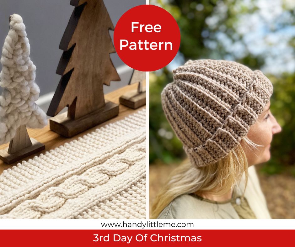 handylittleme's tweet photo. For the 3rd Day Of Christmas 

I bring you the
Table Runner Knitting Pattern
https://t.co/dDUSY5fnnn

And the
Chunky Beanie For Beginners
https://t.co/yugy2Lls67

Happy Holidays!

#knitting #crochet #christmas #holidays #freeknittingpatterns #freecrochetpatterns #freepatterns https://t.co/jKbIeMSoEL