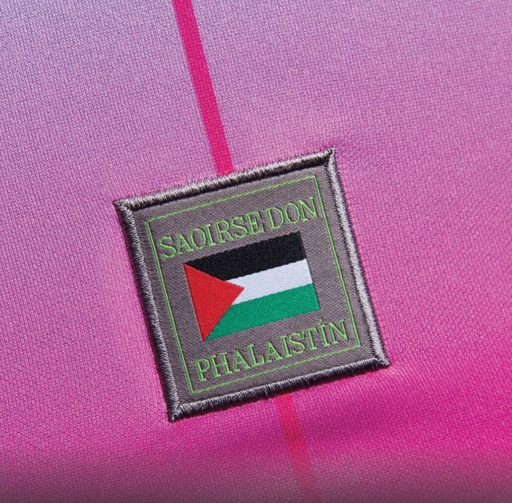 FaithfullBaller's tweet photo. 🚨👏🏾 Bohemian FC, one of the most successful clubs in Irish football, have released their new third kit in collaboration with Fontaines D.C., and will raise funds for @medicalaidpal through this.

Alhamdullilah a great initiative 🫡🇵🇸 https://t.co/tSovxh3sxE