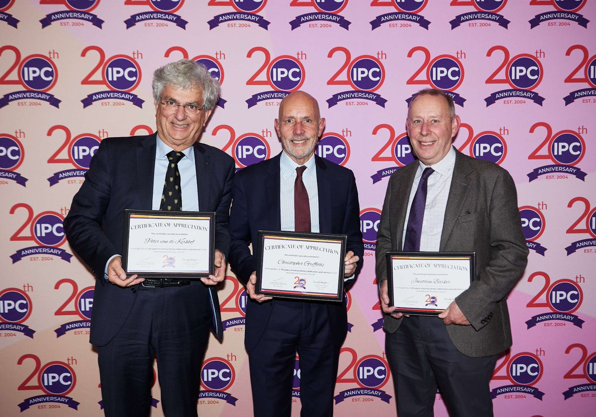 IpcPs's tweet photo. Thank you to our #IPCBoard Members, #IPCCouncilors, #IPCFellows, #IPCCorporate Members, and #IPCPartners who joined us in London for the 2024 IPC Think Tank and our 20th anniversary celebration! 🎉

Here's to 20 more years of innovation and collaboration! 💜

#IPCThinkTank https://t.co/wYjtQV2x0t