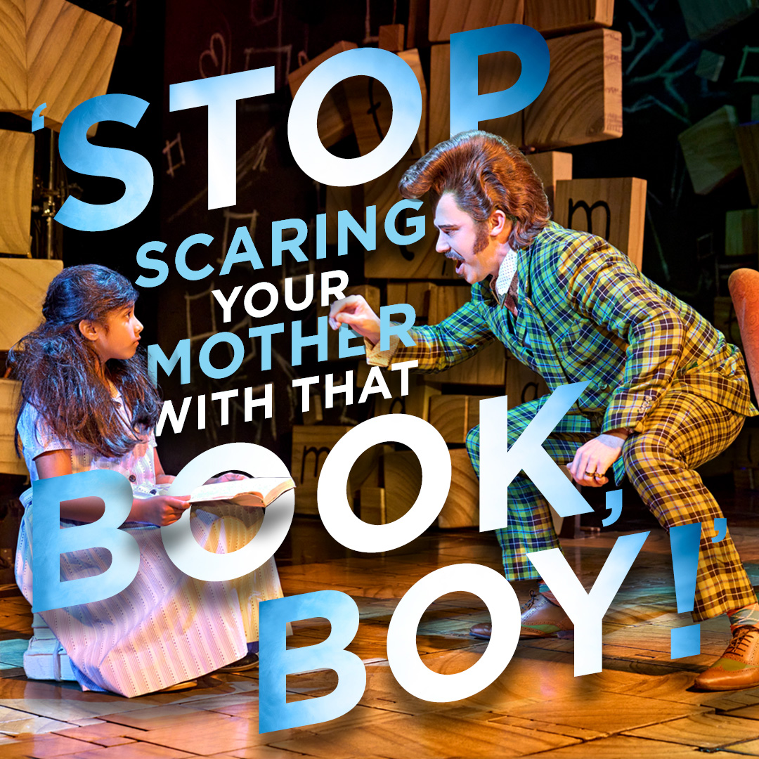 I'm a girl! 📚
 
#MatildaTheMusical