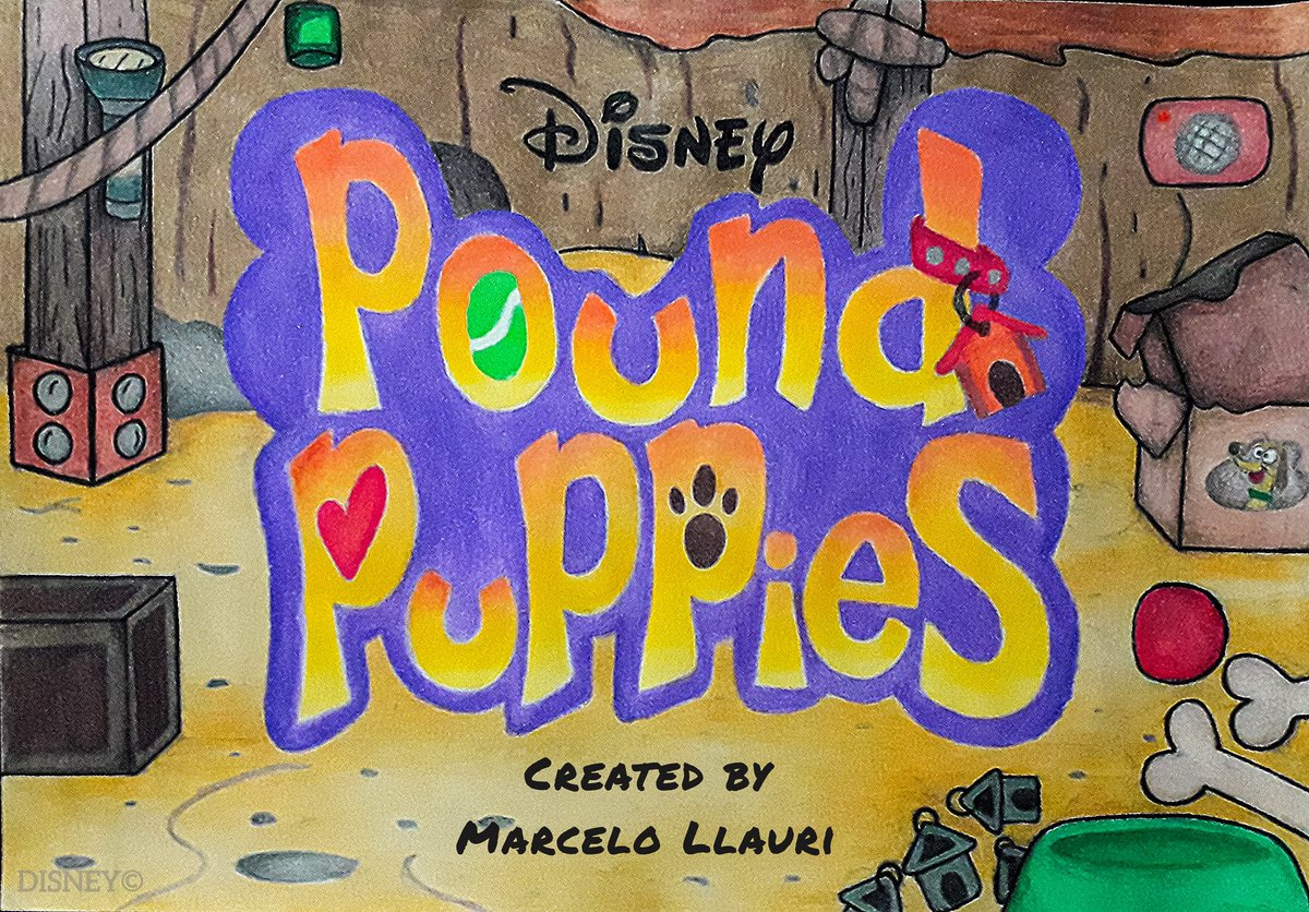 MarceloToons's tweet photo. Here's your first look at the new logo for the #PoundPuppies Reboot by #DisneyTVA and #ComicsPlus.
Along with the premiere of #StuGo, the first details will be released along with the introduction of main and secondary characters. See ya!
#DisneyTVA100 #DisneyPlus #DisneyChannel https://t.co/WDsgnyOoii
