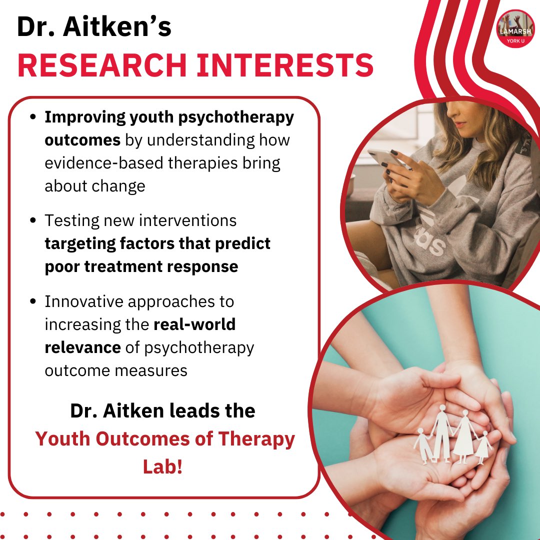 LaMarshCentre's tweet photo. Have you wondered about how parenting impacts a child’s mental health? 

Dr. Madison Aitken’s recent paper has an answer to this question! Swipe to learn more about Dr. Aitken, her research interests, and her recently published findings! https://t.co/PA2q56sCzD