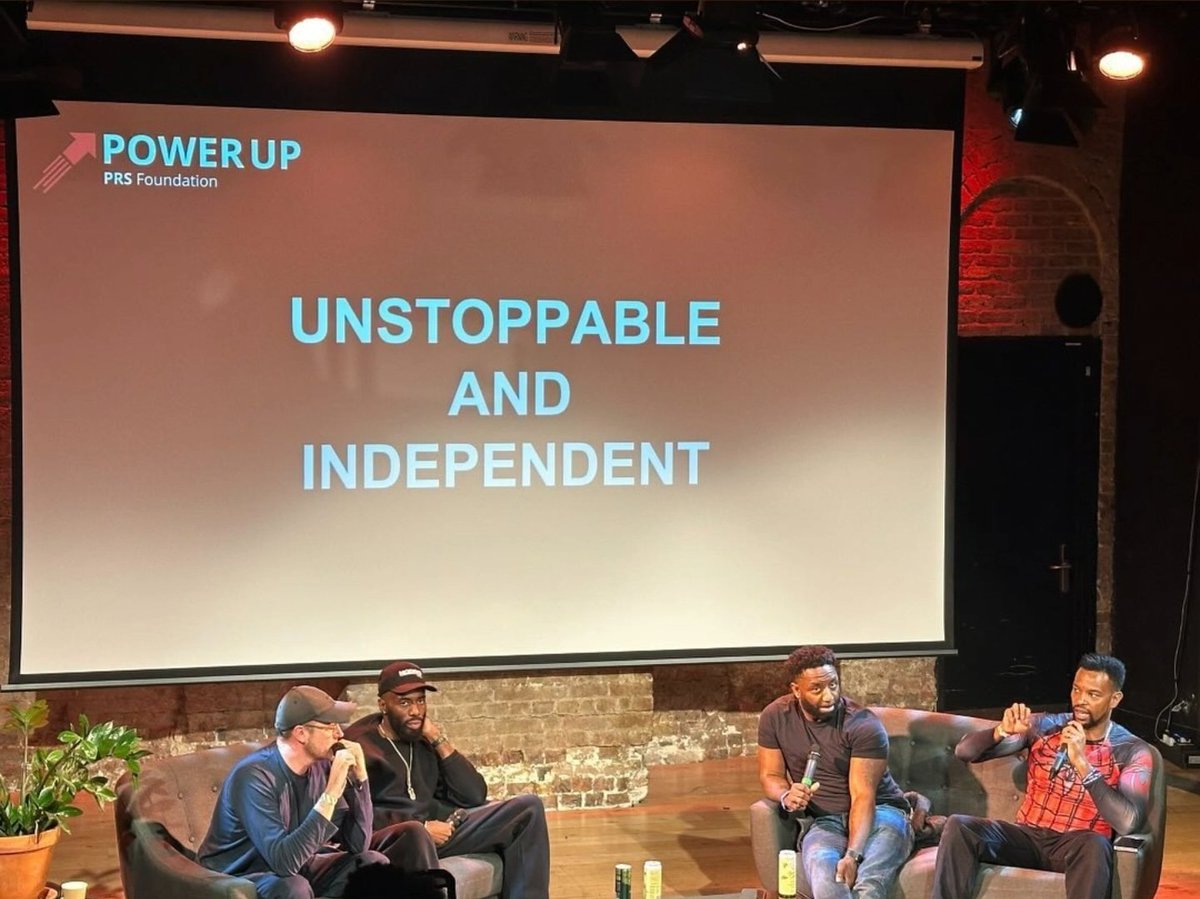 ShaoDowMusic's tweet photo. Yesterday I was at the @roundhouseldn alongside @billionaireben Mark Henry and @0penstage

Sharing my advice and experience on becoming unstoppable with your craft and music career with @timetopowerup_ Year 4.

It was a huge honour to be able share my perspective. https://t.co/1ZptmhEELY