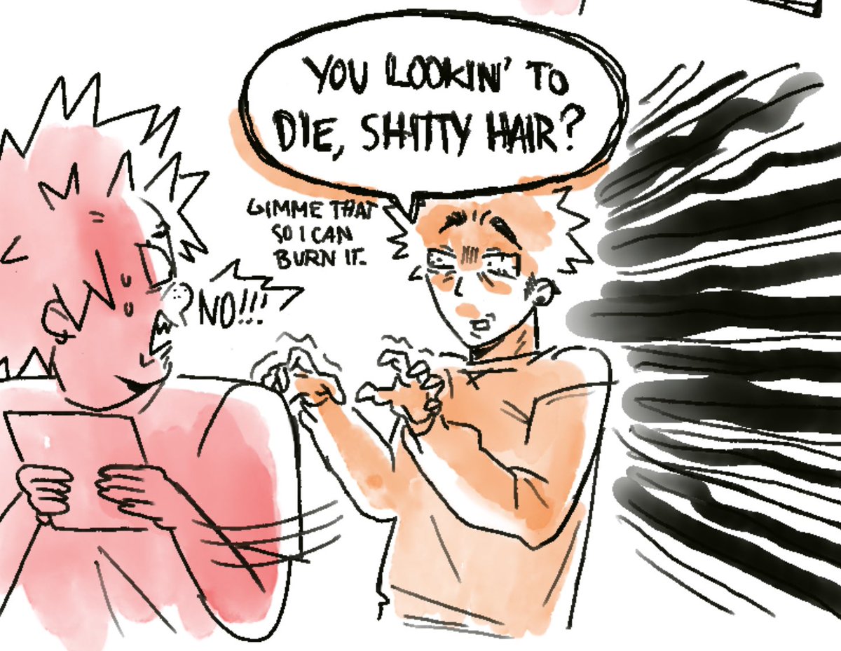 kal0fi's tweet photo. put the pen down
#kiribaku #krbk https://t.co/LTkQsghqsM