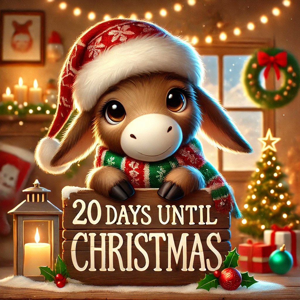 HeeHolHeeHol's tweet photo. 🎄🐴 Hee-haw, holiday herd! Only 20 days until Christmas! 🎁✨ Time to load up the sleigh (and wallets) with holiday cheer and $HeeHol magic. 🌟 Let’s sleigh it together this season! 🚀💰 #MemeCoinSeason #ChristmasCrypto #AltcoinJoy @rizzmascto @GoldenGrinchSol https://t.co/ceV0i4JYeK