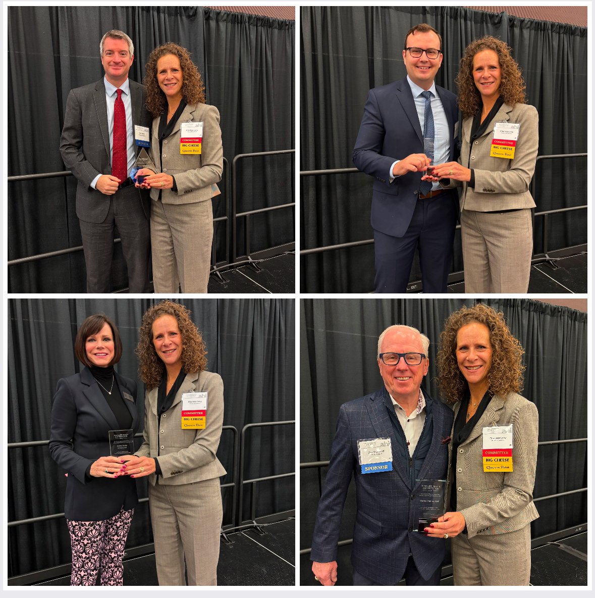 Plaque presentations to recognize the generous support of our Diamond Sponsor <a href="/thomsonrogers/">Thomson Rogers LLP</a> our 2 Platinum Plus Sponsors <a href="/Mcleishorlando/">McLeish Orlando</a> &amp; <a href="/OatleyVigmond/">Oatley Vigmond</a> &amp; our Platinum Sponsor <a href="/hshlawyers/">Howie, Sacks & Henry</a>   Thank you!! #ABInetworkTO Colleen Boyce Eden Dales M.S.W., R.S.W. Nicole Galeotalanza