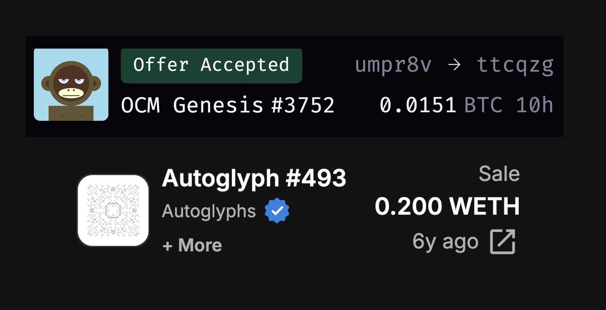 Art is a powerful example of Veblen goods, where value is driven by perception, demand, and scarcity. Take Autoglyphs, the first fully on-chain generative art collection. Six years ago, a piece sold for as little as $30, and now a single Autoglyph can command over $1 million! 🤯