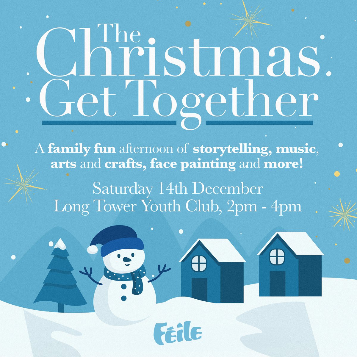 Get into the festive spirit at 𝐓𝐡𝐞 𝐂𝐡𝐫𝐢𝐬𝐭𝐦𝐚𝐬 𝐆𝐞𝐭 𝐓𝐨𝐠𝐞𝐭𝐡𝐞𝐫! 🎄 Enjoy storytelling, music, arts &amp; crafts, face painting, and more for all the family. 🎅✨

Free Entry. Register here: forms.gle/BD2iQYFqBqZuM4…