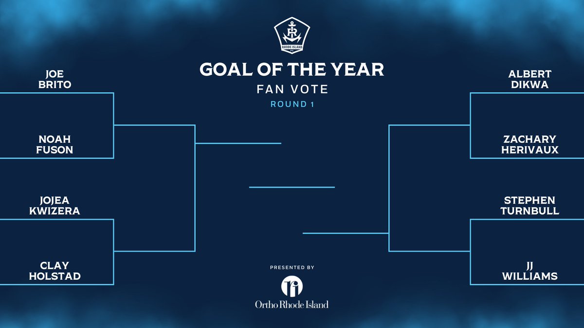 Eight goals, one winner 🫡

It's time for the <a href="/Ortho_RI/">Ortho Rhode Island</a> Goal of the Year Fan Vote!

Check out the nominees and vote for your favorites in replies below! 🗳️