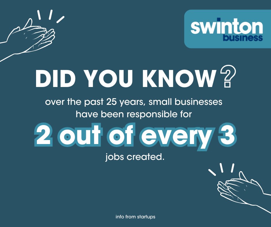 Never underestimate the power of small businesses in the UK workforce 👏🏻🥳