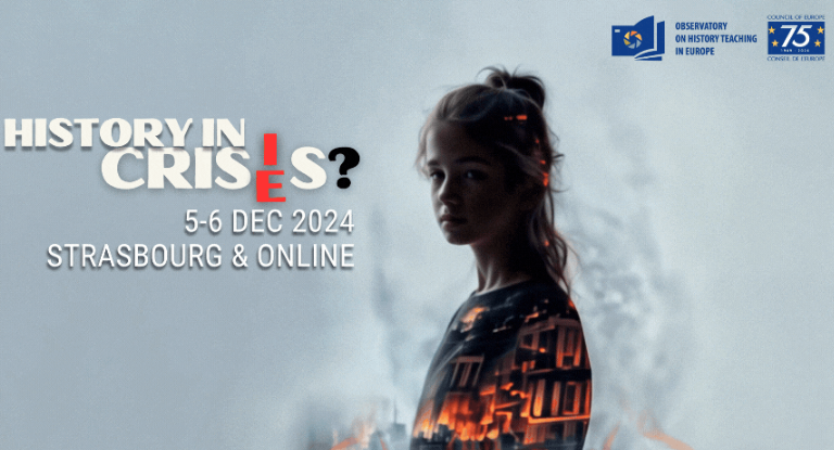El Observatorio de la Enseñanza de la #Historia en Europa se moviliza contra la creciente instrumentalización y distorsión de la historia: conferencia del #ConsejodeEuropa en Estrasburgo (5-6/12).

Más información: 👉tinyurl.com/yzcmuecp