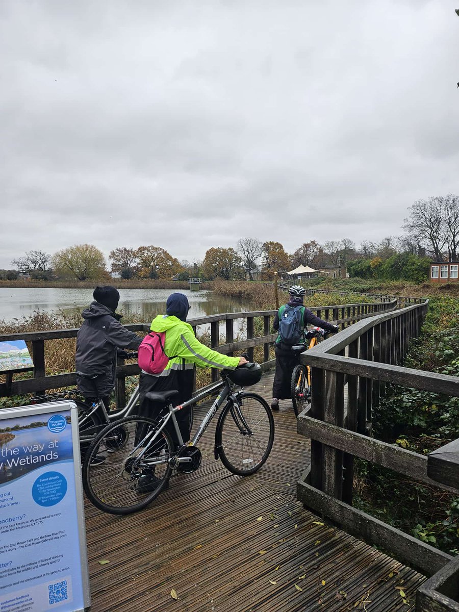 CycleSistersUK's tweet photo. A huge thank you to @haringeycouncil and @Wesleyan Foundation for supporting our rides and helping us make the most of this beautiful time of year. 🚲💛

Now, we’re excited to embrace the chill of winter and keep pedalling through the next season’s adventures! ❄️🚴‍♀️

#CycleSisters https://t.co/lkzkBNZA4f