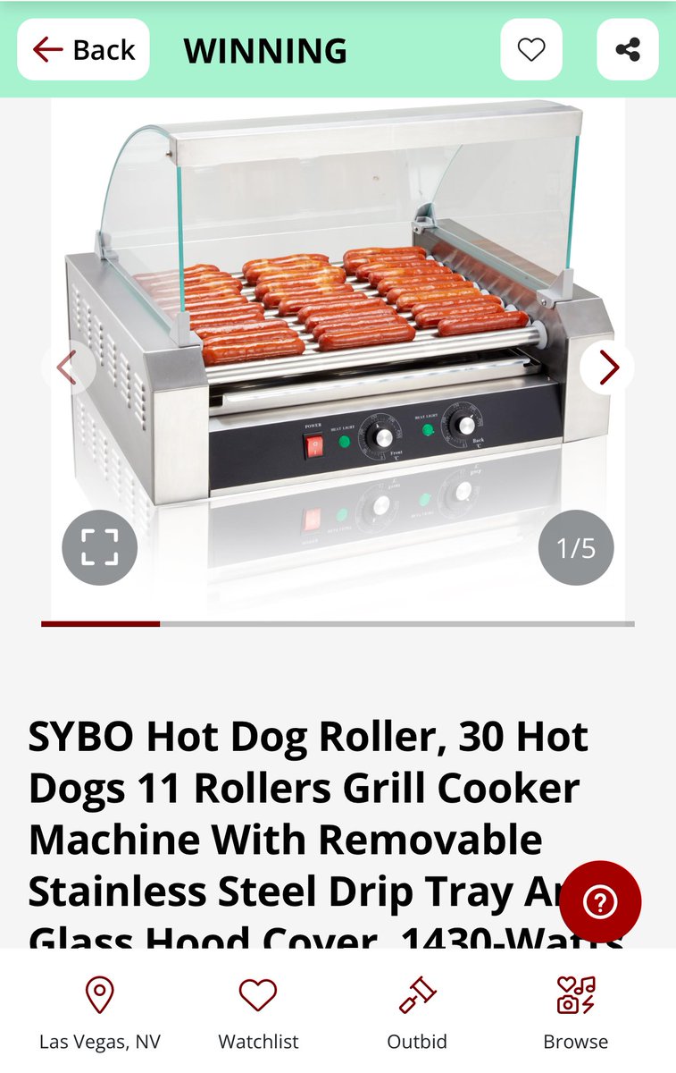 SwaggaSulltrain's tweet photo. A commercial grade hot dog roller is an absolute must have for the holiday season… I tell my furious wife when I plug in our brand new commercial grade hot dog roller. https://t.co/Id79DkgcVY