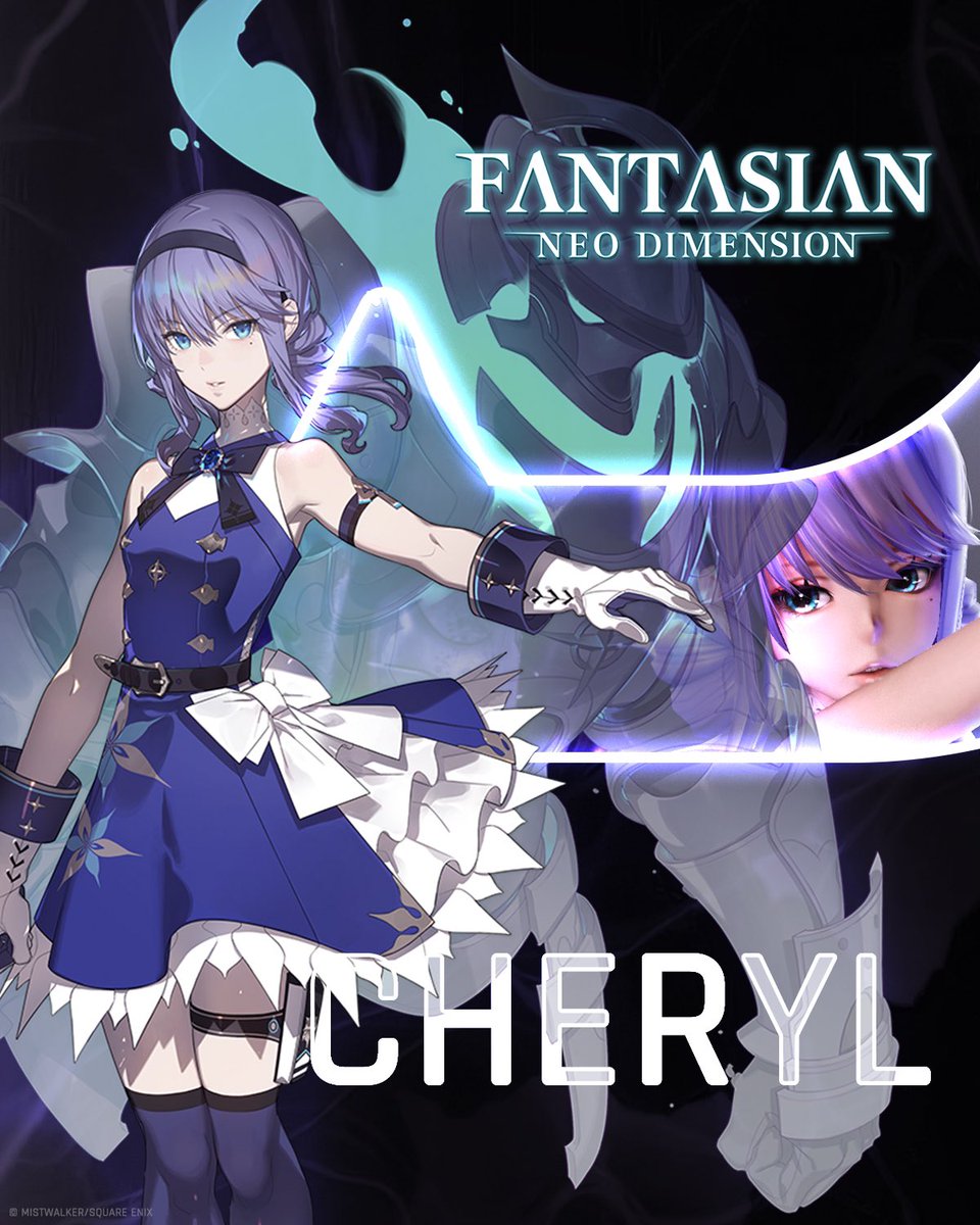 CourtlynnSteele's tweet photo. It’s an absolute dream to announce I portray Princess Cheryl in #FantasianNeoDimension out today!! 

I grew up on Kingdom Hearts (even walked down the aisle to the soundtrack lol) so working on Fantasian was the goal of a lifetime. THANK YOU to @mistwalker and @SquareEnix 💙💜🤍 https://t.co/GoBBShTddH