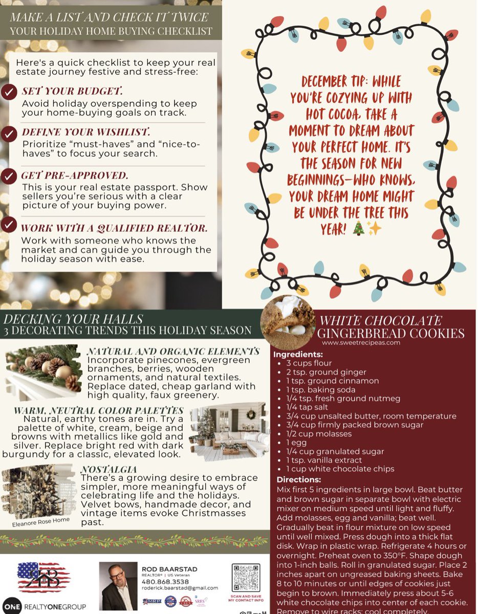 December Newsletter 2024

#RodTheRealtorAZ #BuySellAZ
#ArizonaLiving #VeteranRealtor #RetireInArizona #ArizonaRealEstate #AZRealtor #ArizonaHomes #AZHomeHunt #HereToServe

dot.cards/rodbaarstad_re…