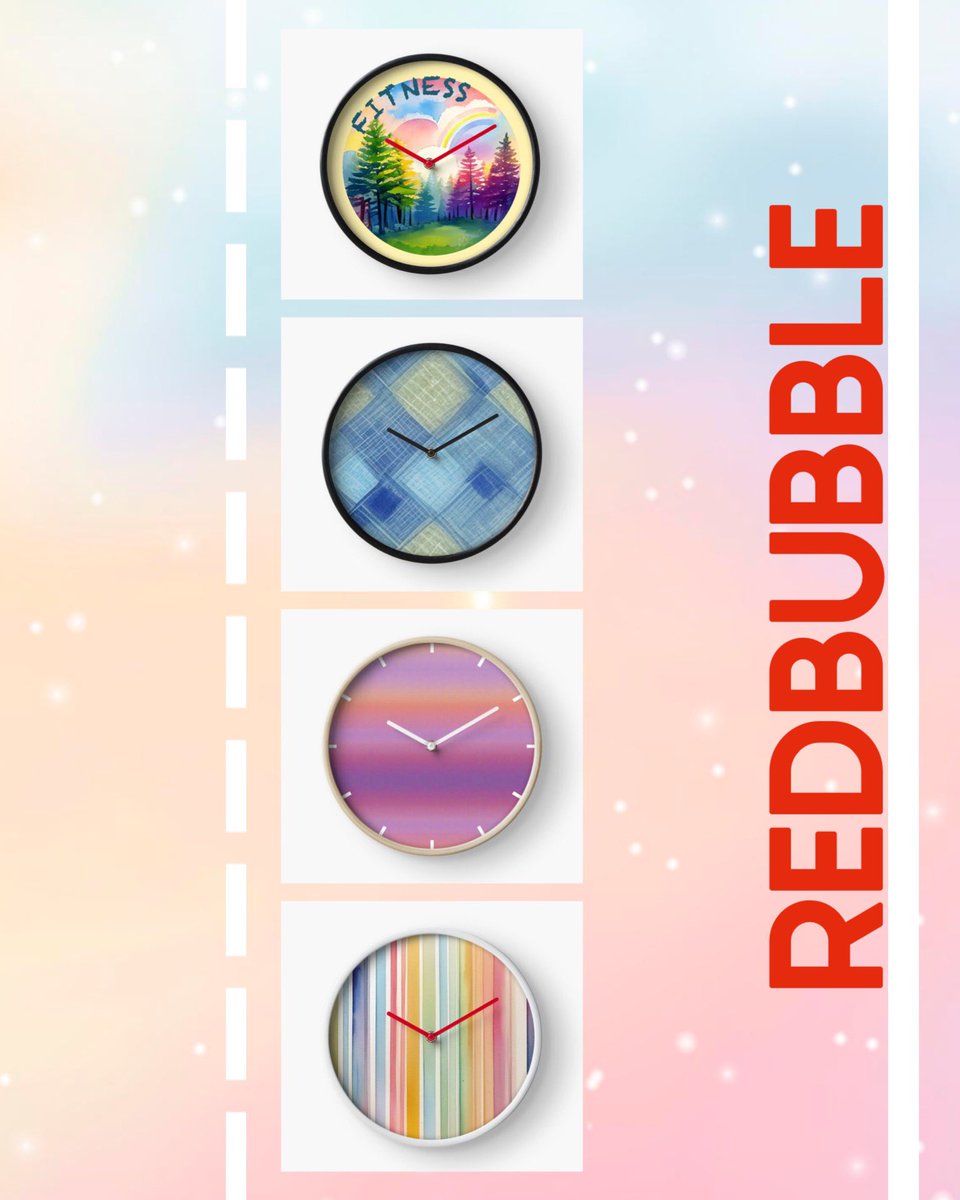 MoxisWater0461's tweet photo. π³π¨ Explore my watercolor designs, available on a wide range of products. Donβt miss the wall clocks β each piece transforms everyday moments into something truly special.
https://t.co/rn5OcjOZBS
#RBandME #WallclockDesign #UniquePiece #CreativeDesigns #HomeDecor #ShopIndie https://t.co/qxfus30QAd