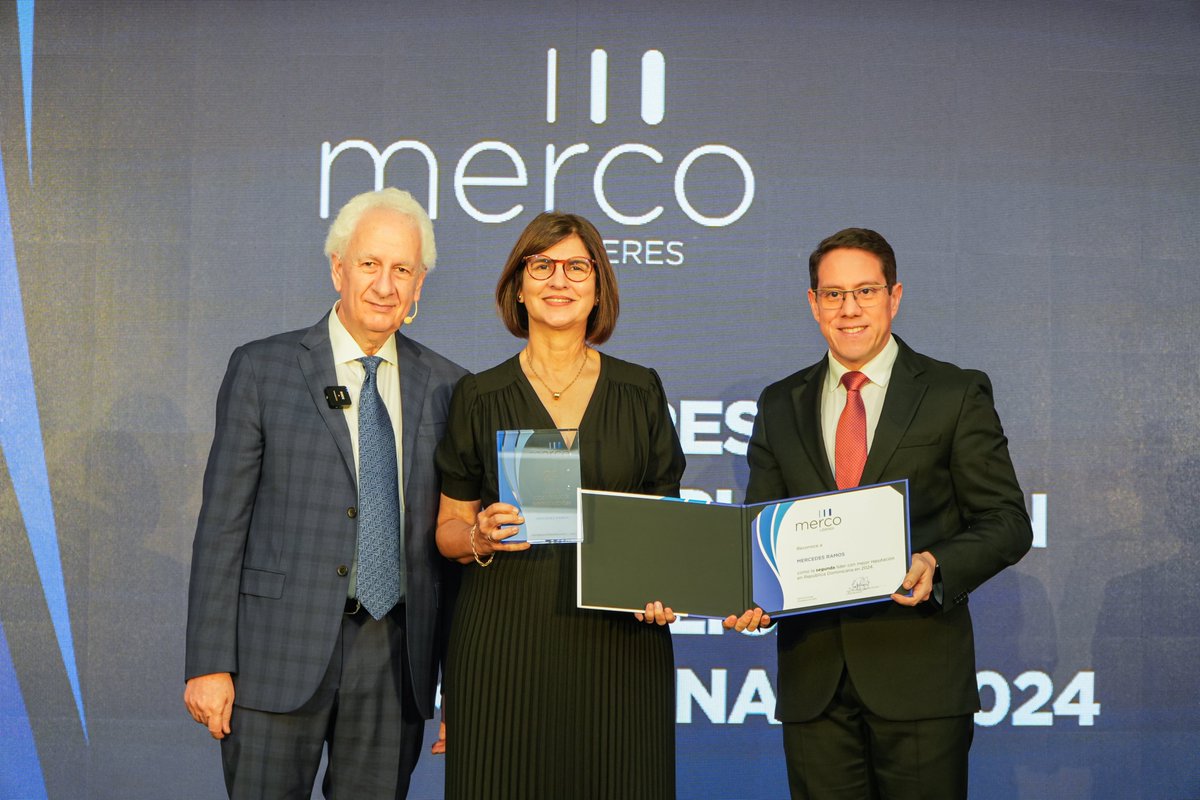 mercoranking's tweet photo. Este 04/12 se presentó #MercoEmpreasyLíderesRepDominicana, que contó con las intervenciones de @SansegundoJm, CEO de Merco; @RosailyGenesis, Directora de Merco en Rep. Dominicana; y @LEAS09 , Director Regional de Merco para Centroamérica y Rep. Dominicana.Gracias a los asistentes https://t.co/quc2edlFq8
