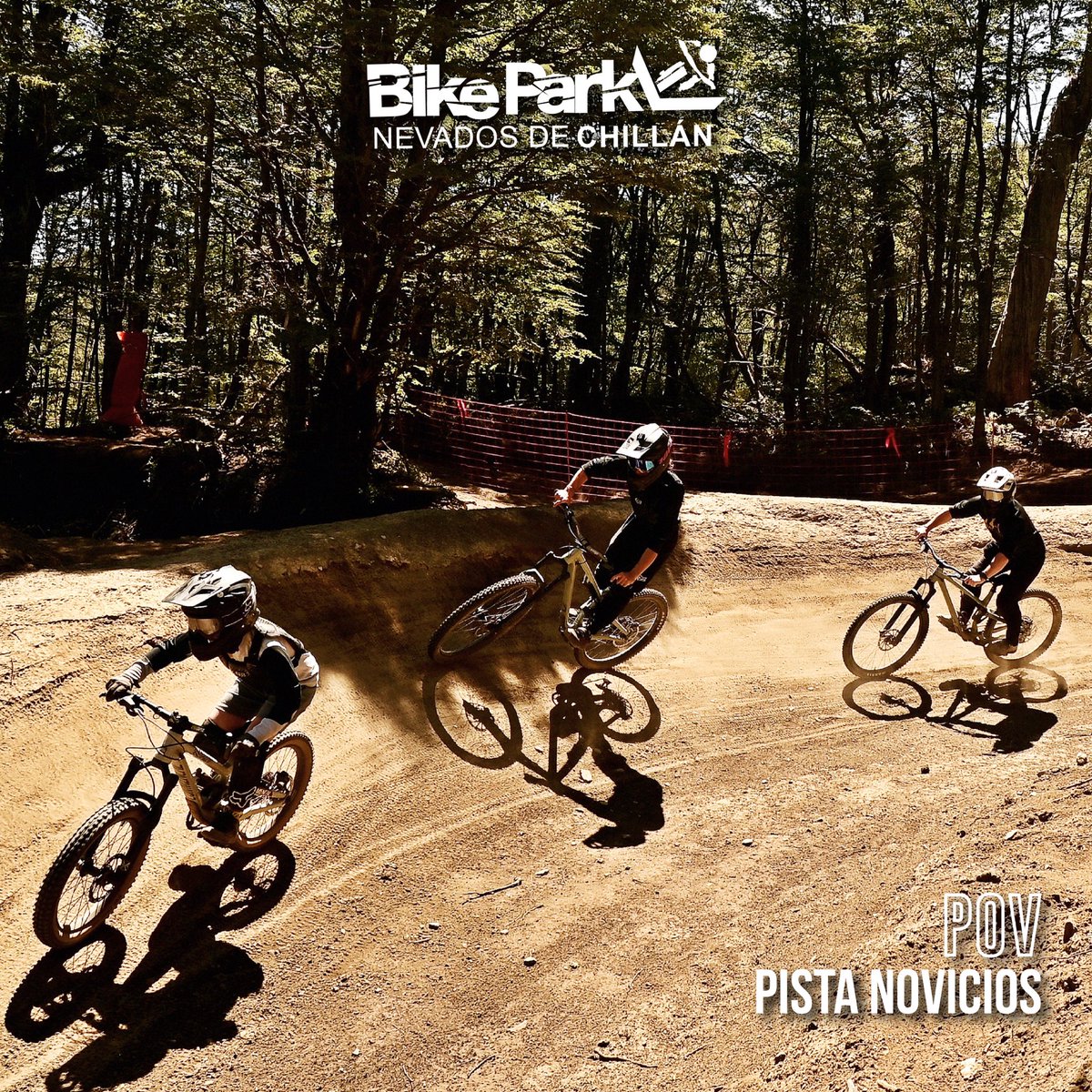 Te invitamos a conocer la pista NOVICIOS 🟢, pista diseñada para principiantes, para bajar con harto flow 🚵‍♀️.
Puede ver el video completo:  youtube.com/watch?v=e50dpS…