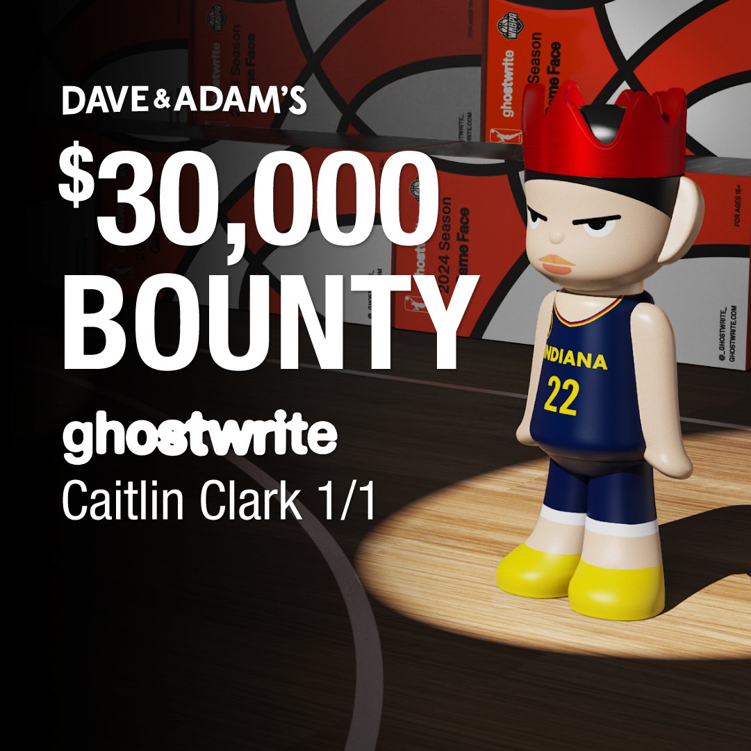 Bounty🚨🚨

We're paying $30,000 for the Caitlin Clark 1/1 Fire out of <a href="/_ghostwrite_/">ghostwrite</a>  WNBA gameface!!

Grab a spot in a break: dacardworld.com/search/?Search…