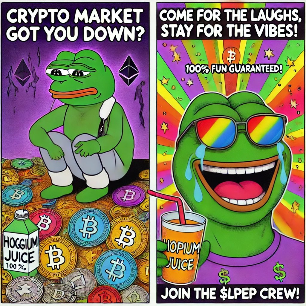 LPEPE0's tweet photo. “$LPEP: Where the laughs are strong, and the vibes are stronger!” 

#Join the $LPEP crew – Where the laughs are endless, and the vibes are priceless! 🚀😂”
#crew : https://t.co/u40OnG8NZO
  #funnymemecoin https://t.co/2C9h8Gozqz
