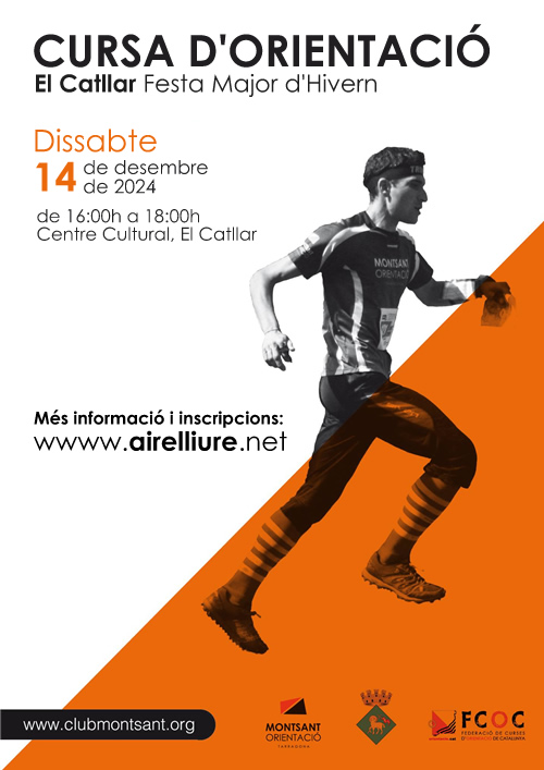 Aj_ElCatllar's tweet photo. ACTIVITATS | 🏃🏃‍♀️ Cursa d'orientació, en el marc de la Festa Major d'Hivern. 

📅 Dissabte 14 de desembre, 16 a 18 h
📍 Punt de sortida: Centre Cultural
ℹ️ https://t.co/z5HSR9zk21 https://t.co/VRvvHVk1Ed