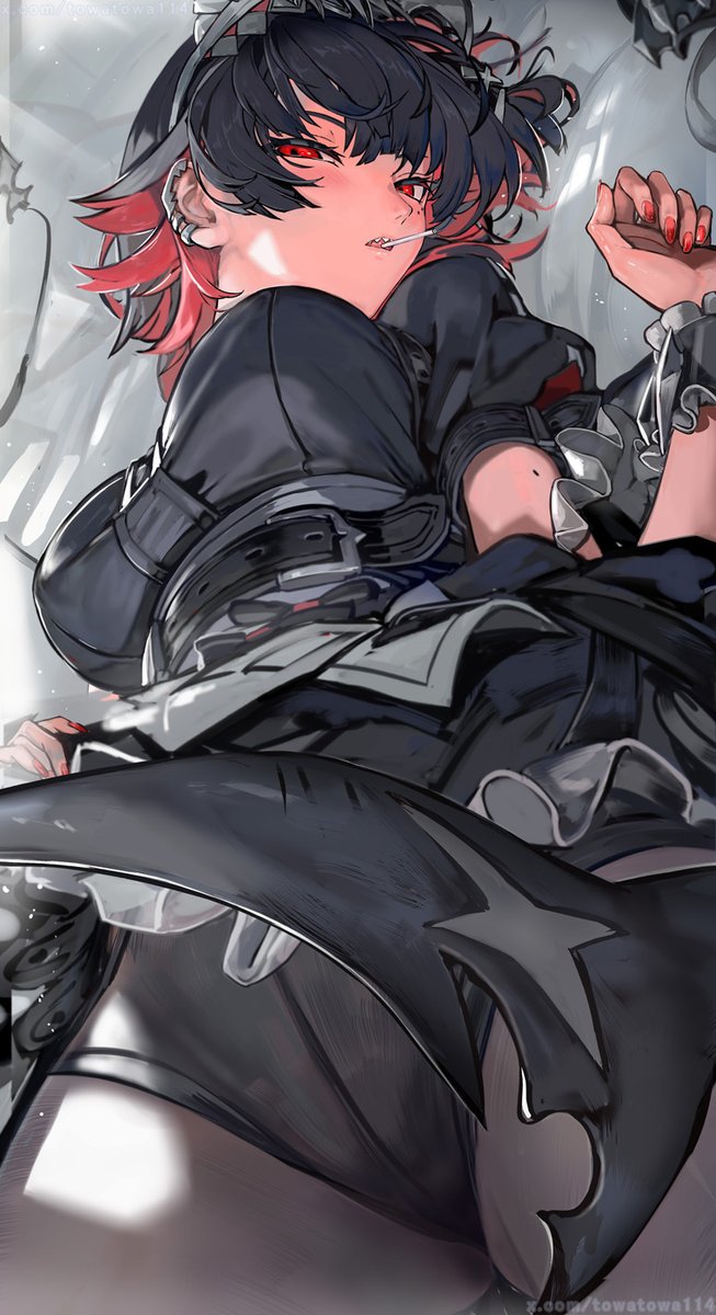 信頼度maxエレン🦈
「触りたい?」「ちょっとだけなら…いいよ」
#zzzero #ゼンゼロ #EllenJoe 