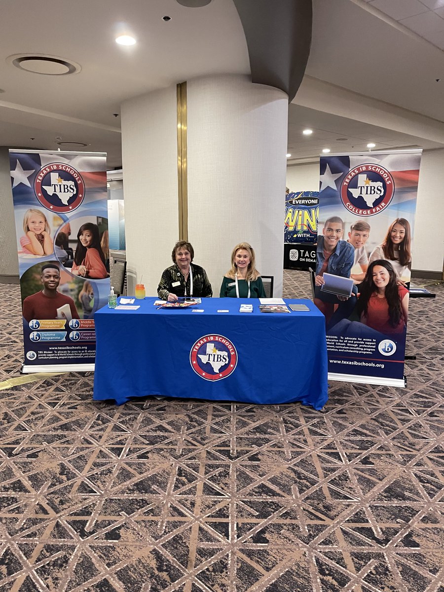 Texas IB Schools has a table at the Texas Association of Talented and Gifted State Conference in San Antonio.  Stop by our table and meet Executive Director Karen Phillips and Special Projects Coordinator Ann Wink.  They are poised and ready to greet you!