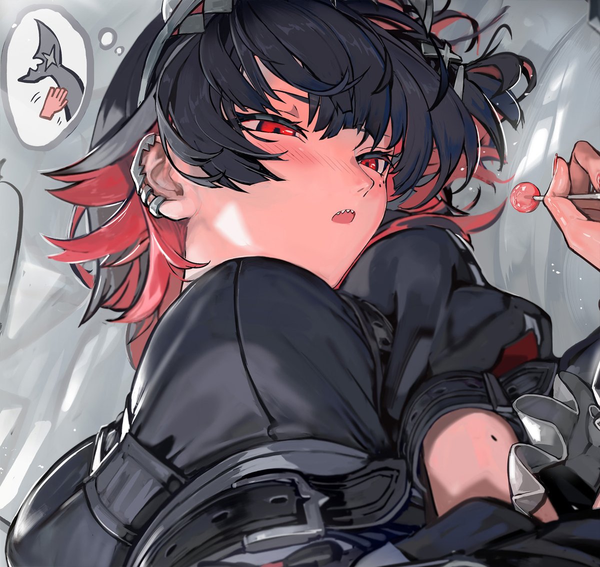 信頼度maxエレン🦈
「触りたい?」「ちょっとだけなら…いいよ」
#zzzero #ゼンゼロ #EllenJoe 