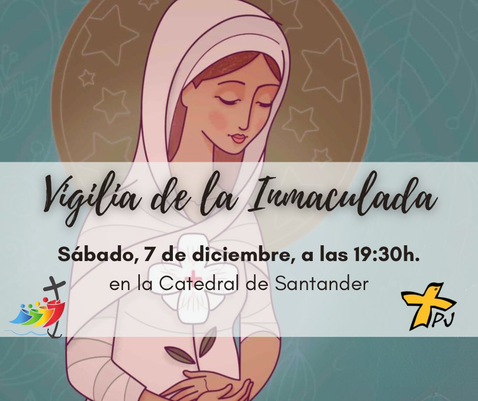 ORACIÓN DE JÓVENES DE DICIEMBRE

Este mes nos unimos a la celebración de la Vigilia de la Inmaculada, el sábado 7 de diciembre, en la Catedral a las 19:30h. 

¡Os esperamos!

Por tanto, NO habrá Oración el viernes en la catedral.