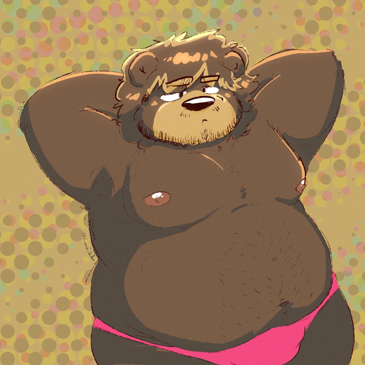 LorenZo_De_Bear's tweet photo. huff suck that belly up tubby boy https://t.co/i7lITHtFfN