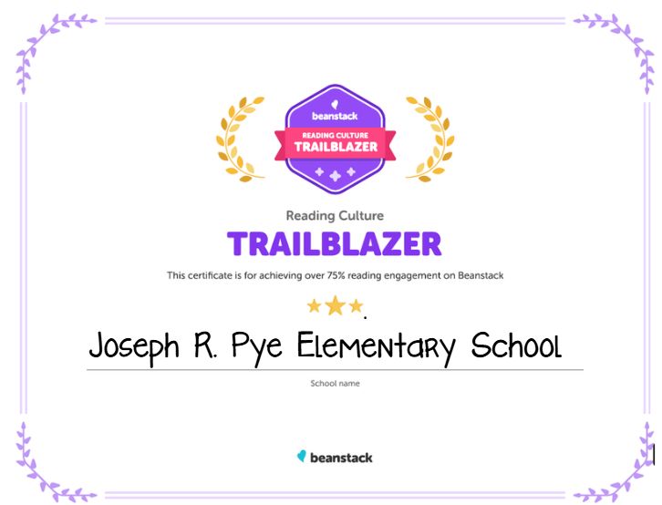 Guess what! Our students are reading so much, we have achieved Trailblazer status on Beanstack! Way to go, Explorers! Our new December challenge starts today and will go through our Holiday Break. Students can continue to read and log their minutes throughout December!