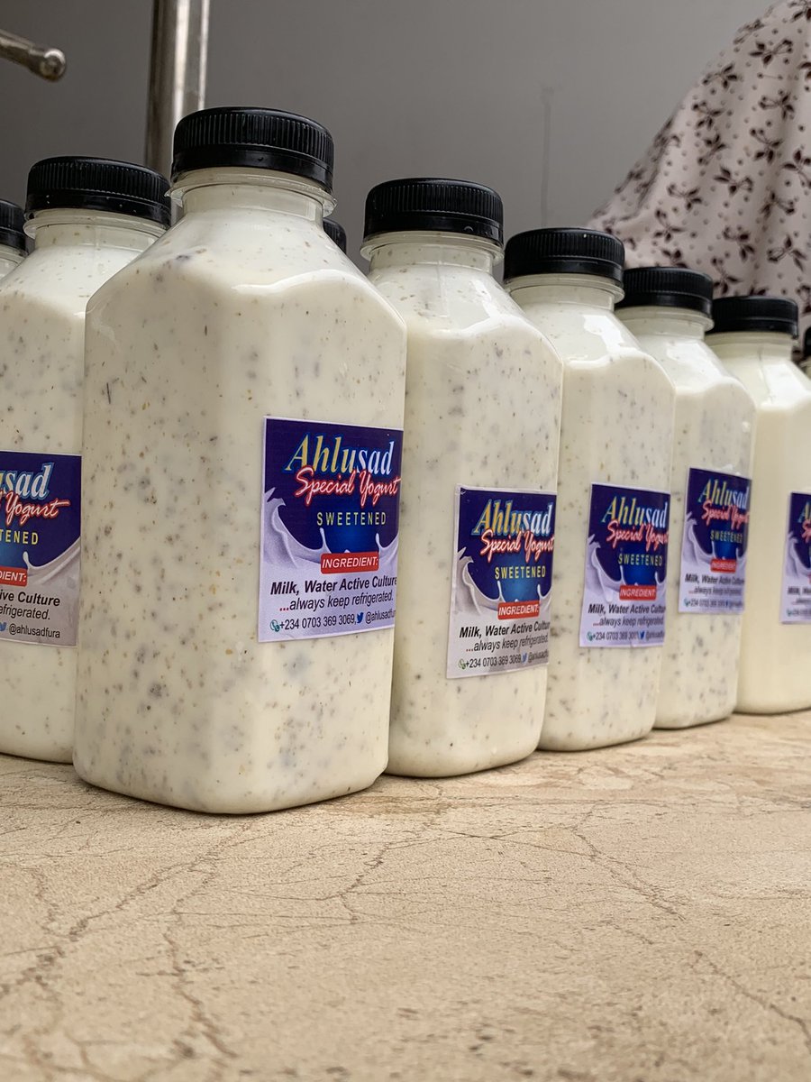 Yoghurt and Fura kaduna tweet media