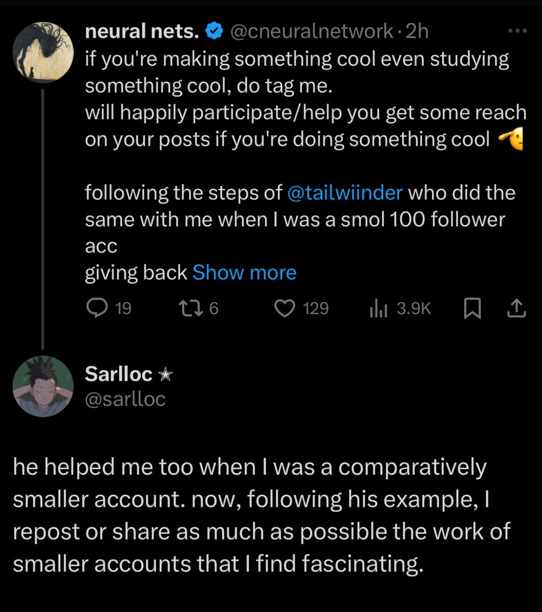 tailwiinder's tweet image. We’re witnessing the birth of a generation of young Indian tech folks who help each other grow.

First step to something revolutionary - the elimination of scarcity mindset.

The future is in great hands.