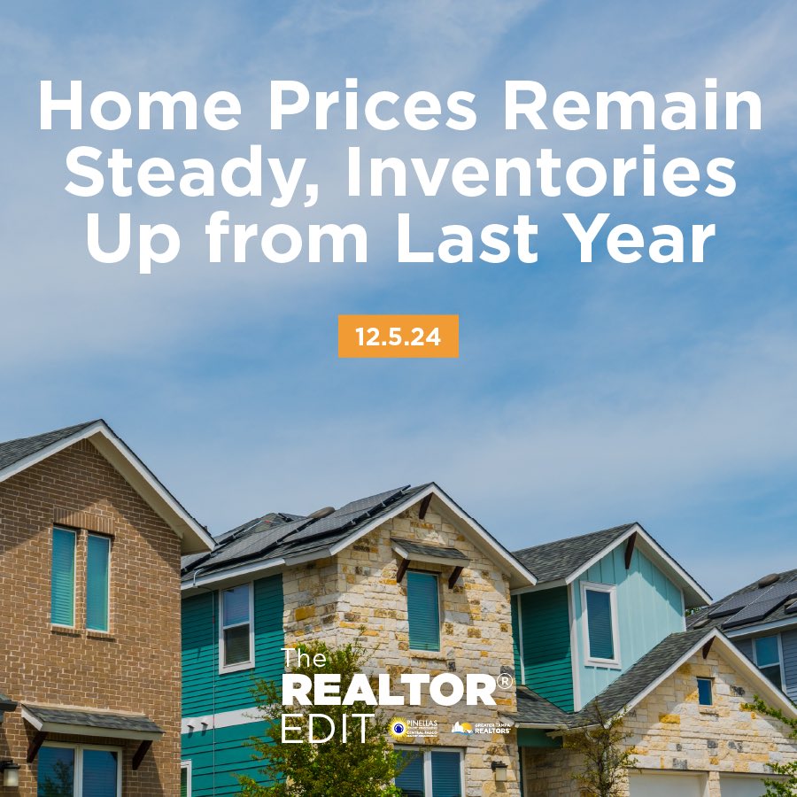suncoasttampa's tweet image. As the Tampa metro #realestatemarket deals with the aftermath of hurricanes Helene and Milton, prices remained relatively steady even as activity slowed. Full update here: tamparealtors.org/blog/2024/12/0…