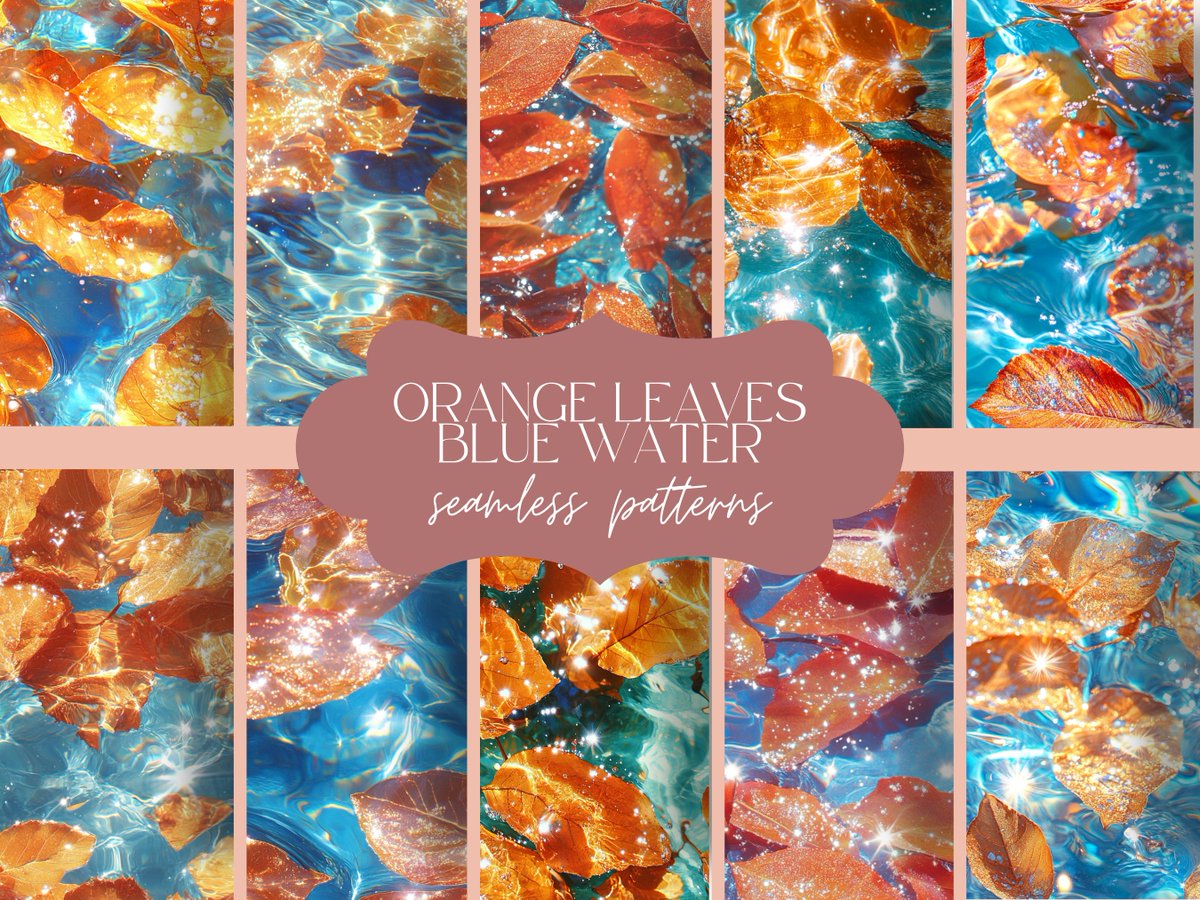 AVIATIKA_art's tweet photo. 🍂12 #Orange #Leaves #Blue #Water #Texture | #Seamless #Nature #Pattern | #Autumn #Leaves #Sparkling #Water #Digital #Paper | #Fall #Scrapbook #Design 
🛒Shop: https://t.co/LN5qH147XI
#AutumnArt #FallDesign #NaturePattern #ScrapbookPaper #EtsyShop #EtsyFinds #SeamlessPatterns https://t.co/jgXBN6w8zc