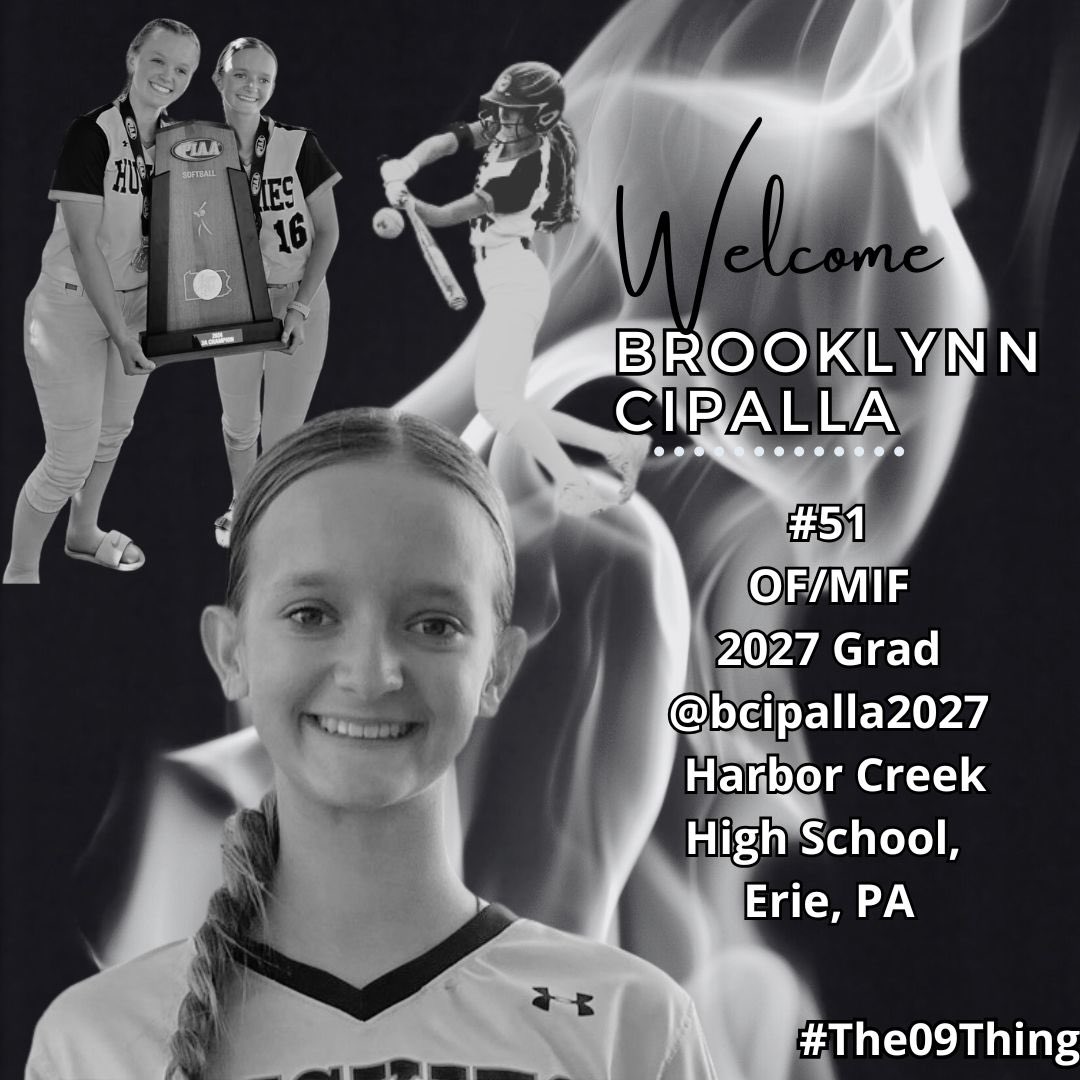 Welcome to the team <a href="/bcipalla2027/">Brooklynn Cipalla</a> !!!! She is a baller!!!!! ☠️☠️☠️☠️ 🔥 #the09thing