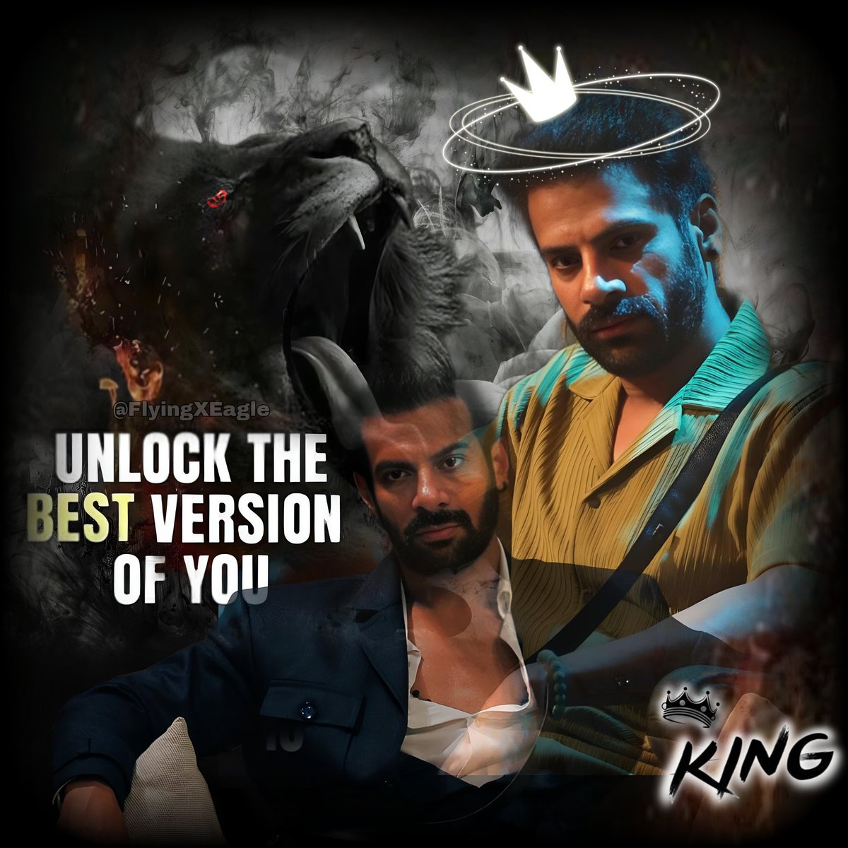 I_Am_His_Fan's tweet photo. Today episode was special for @KaranVeerMehra and #KVMNation as well..

So our tagline KARAN VEER REDEFINING BB18 is trending at No.4 and has completed 100K+ tweets 🔥

Can i get 100 retweets??

#KaranveerMehra #BiggBoss18 https://t.co/KW2IPoXw5V