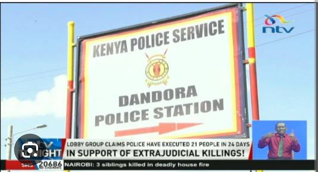 The OCS at Dandora Police Station has threatened a <a href="/DandoraJustice/">Dandora Community Justice Centre</a> human rights defender for challenging the arbitrary arrest of 4 boys. Parents are being extorted for Ksh 3,000 each. Only 1 is 18; the rest are minors. This impunity must end and it will!