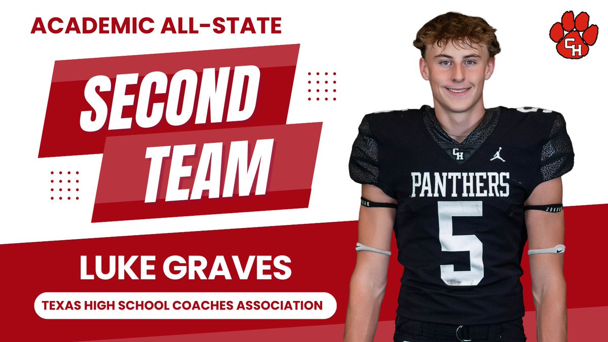 Congratulations to our EIGHT Panthers who were selected to the <a href="/THSCAcoaches/">THSCA</a> Academic All-State Team!!