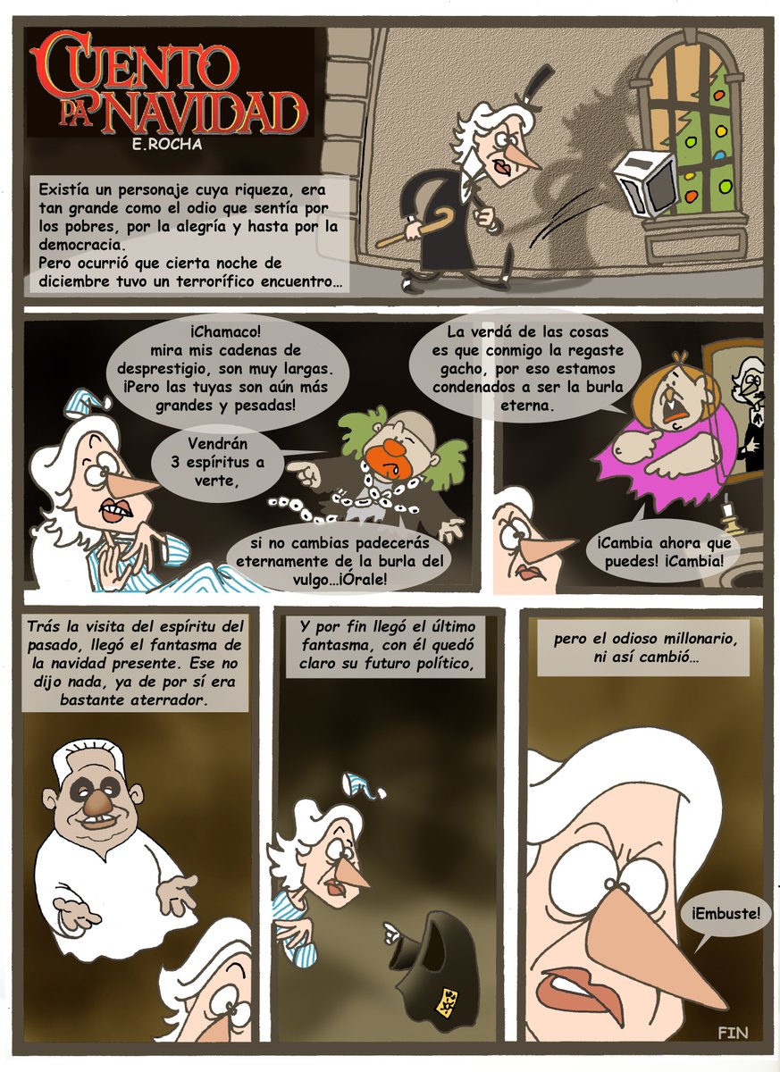 Ya llegaron los días de cuentos navideños.