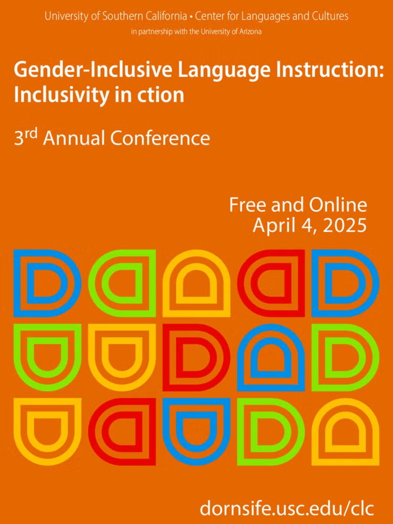 FrenchItalianUA's tweet photo. CFP 3rd conference on teaching gender-inclusive language (free &amp; virtual) Presentation proposals due 10 January 2025. More info: https://t.co/TxDLwnn9Rv Proposal submission: https://t.co/FVviXMgLlG https://t.co/opPH6K8rBv