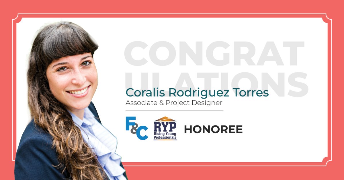 Pope Design Group (@popedesigngroup) on Twitter photo CONGRATULATIONS to Coralis Rodriguez Torres on being selected as a <a href="/BusinessMN/">Finance and Commerce</a> #RisingYoungProfessional honoree! Coralis goes above & beyond to support her clients & team, representing Pope Design Group & the industry with her unwavering professionalism, ambition & dedication. CONGRATULATIONS to Coralis Rodriguez Torres on being selected as a <a href="/BusinessMN/">Finance and Commerce</a> #RisingYoungProfessional honoree! Coralis goes above & beyond to support her clients & team, representing Pope Design Group & the industry with her unwavering professionalism, ambition & dedication.