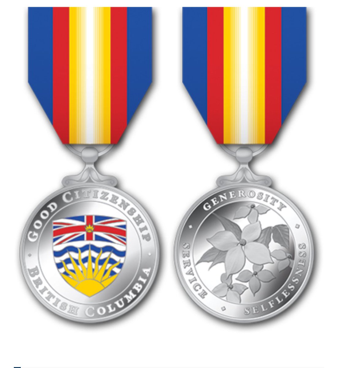 SChandraHerbert's tweet photo. DYK an amazing volunteer in your community? 🙋
On this International Day of the Volunteer, I invite you to nominate those community champions for B.C.’s highest honours 🏅
The #MedalOfGoodCitizenship & the #OrderOfBC are now open for applications! ⬇️
https://t.co/YZFo7a8YJh https://t.co/FQqpHUN5xL