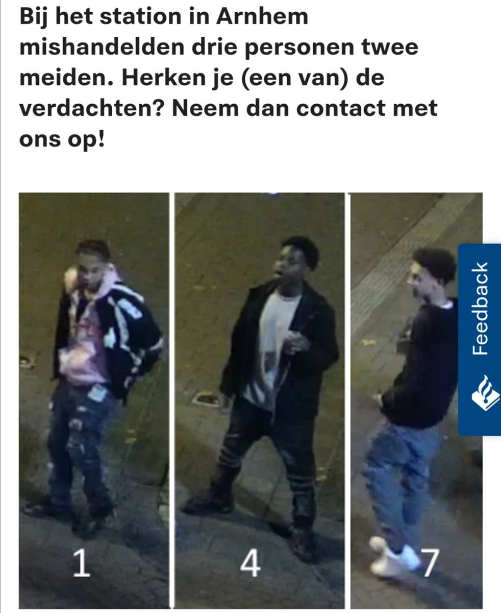 TheEdgyVeggie1's tweet photo. Drie jonge vrouwen in Arnhem geslagen en ge(kop-)schopt door getintïërs, één van de slachtoffers loopt een gebroken neus op: Wie zijn deze👇🏻laffe tyfushonden? 
https://t.co/ZZthHXC6wy https://t.co/Ro0jYfKC1E