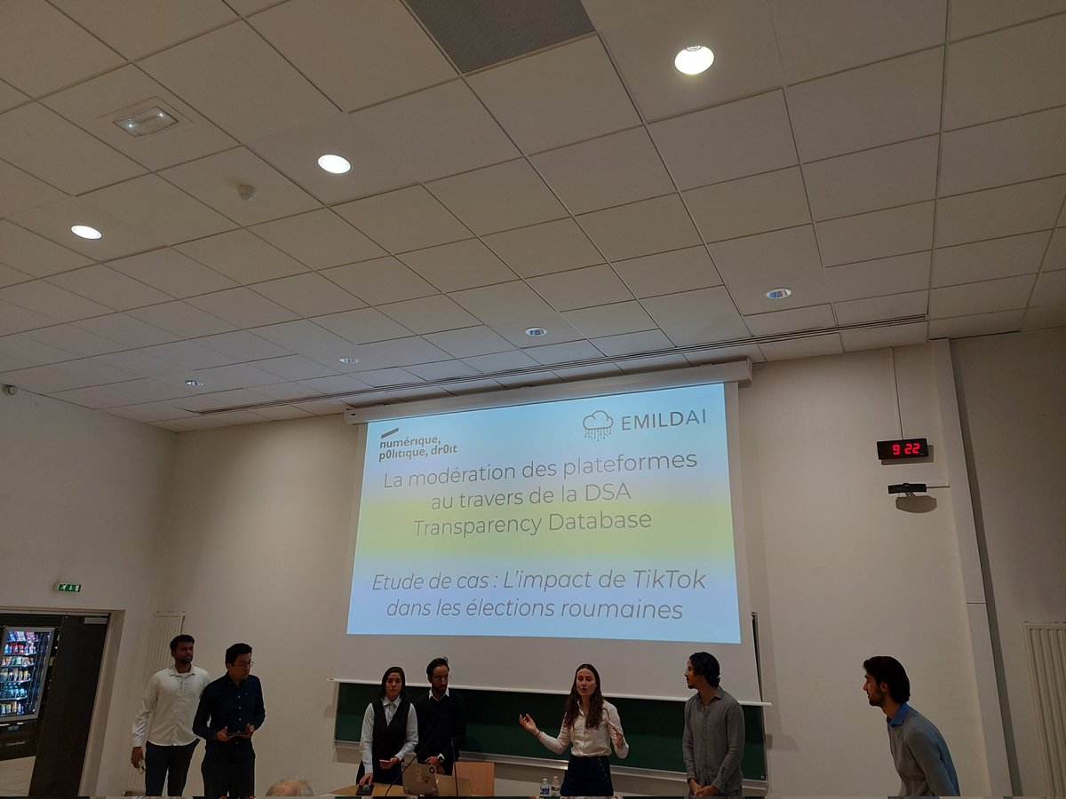 Edoardo Celeste (@edoceles) on Twitter photo Thrilled to be back as a Visiting Professor at <a href="/DroitUPEC/">Faculté de Droit</a> with the brilliant students of the <a href="/EMILDAI_eu/">European Master in Law, Data and AI</a> Programme! Excited to present my latest book The Content Governance Dilemma and dive into their insights on the #DSA. Looking forward to a dynamic exchange of ideas! 💻📚 Thrilled to be back as a Visiting Professor at <a href="/DroitUPEC/">Faculté de Droit</a> with the brilliant students of the <a href="/EMILDAI_eu/">European Master in Law, Data and AI</a> Programme! Excited to present my latest book The Content Governance Dilemma and dive into their insights on the #DSA. Looking forward to a dynamic exchange of ideas! 💻📚