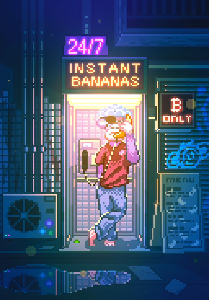 TimpersHD's tweet photo. OK, here's another art sneak peek from the upcoming Chimpers x BAYC card set on ApeChain. 👾🍌👀

RT for MOAR. 🔥 https://t.co/LMXPEE4Olc