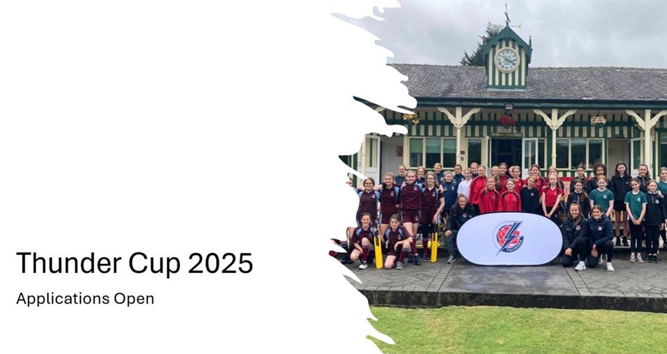🌹Applications are now open for the 2025 Thunder Cup!

Follow the link for the online application form 👇 forms.gle/KHDctg3o7HVb3c…

📅Deadline to enter is 12pm on Friday 10 January 2025