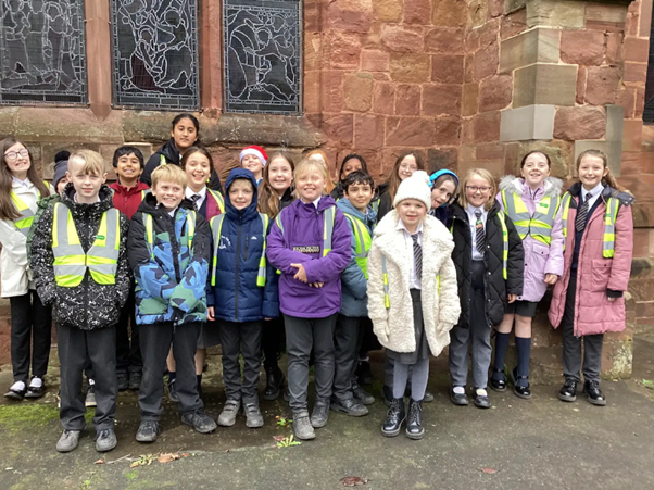 TenterfieldsPA's tweet photo. ๐๐ถ Year 5 are in the festive spirit after a magical carol service at St John's Church in Halesowen this afternoon, singing alongside other local schools.
Well done, Year 5 โ youโve been an absolute credit to Tenterfields Primary Academy! ๐๐ #IAmCourageous #IAmCompassionate ๐ณ https://t.co/oDCSJtMlhI